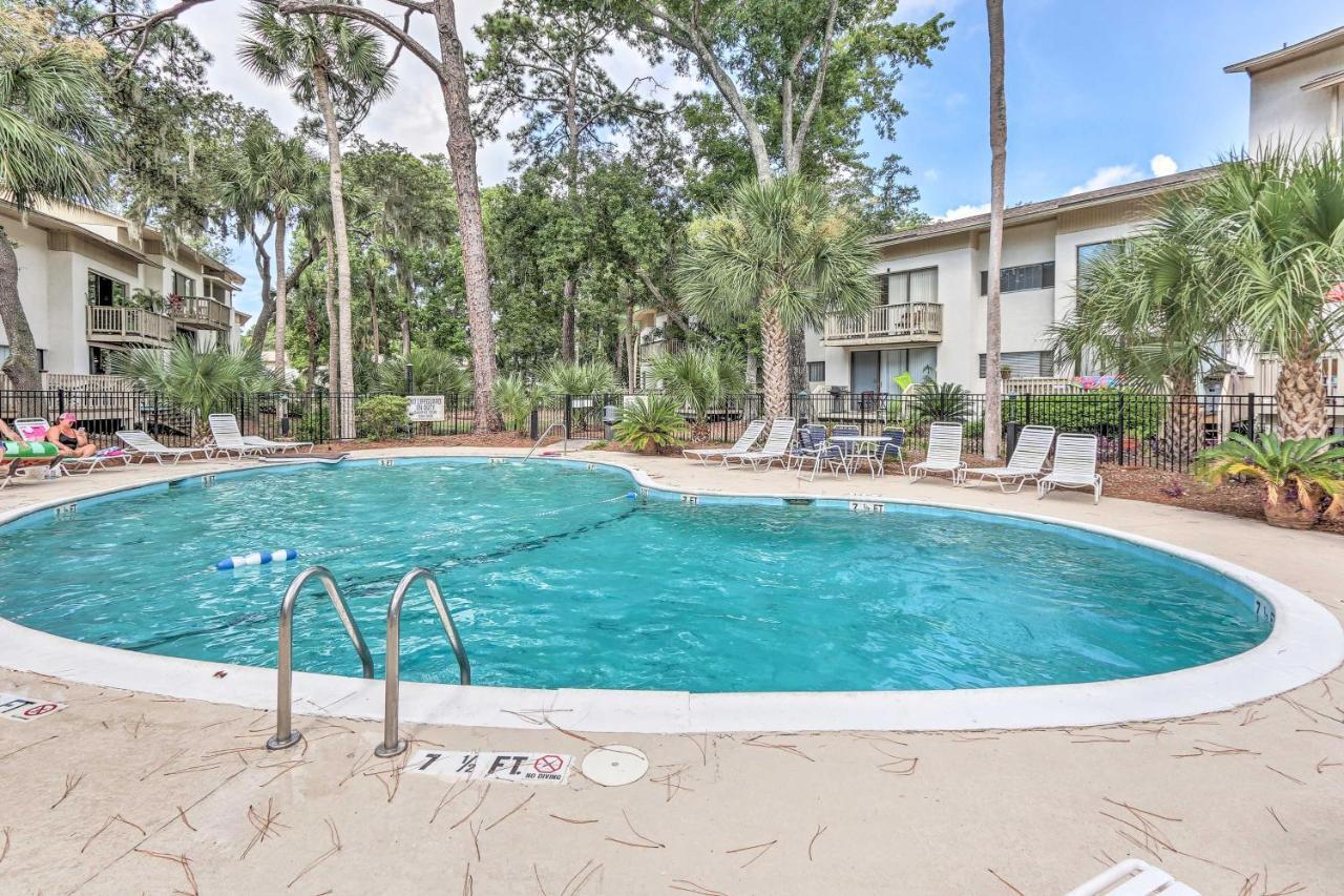 Hilton Head Island Townhome Patio, Walk To Beach Exterior foto