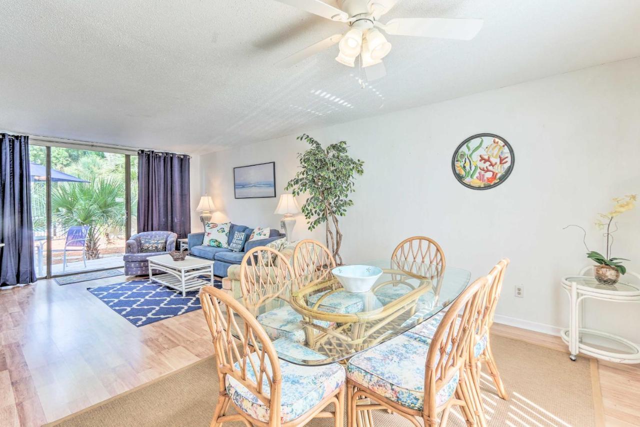 Hilton Head Island Townhome Patio, Walk To Beach Exterior foto