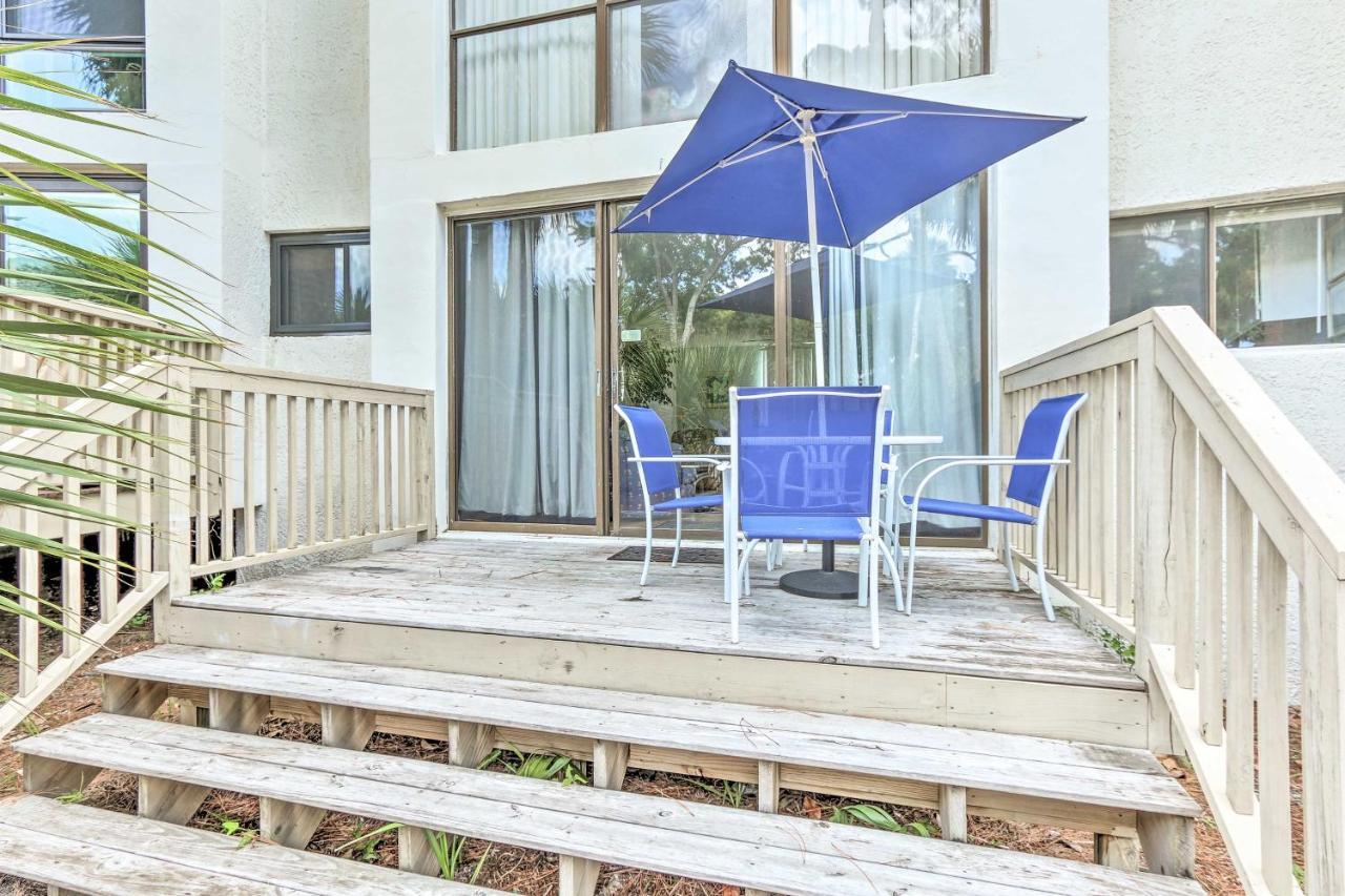 Hilton Head Island Townhome Patio, Walk To Beach Exterior foto